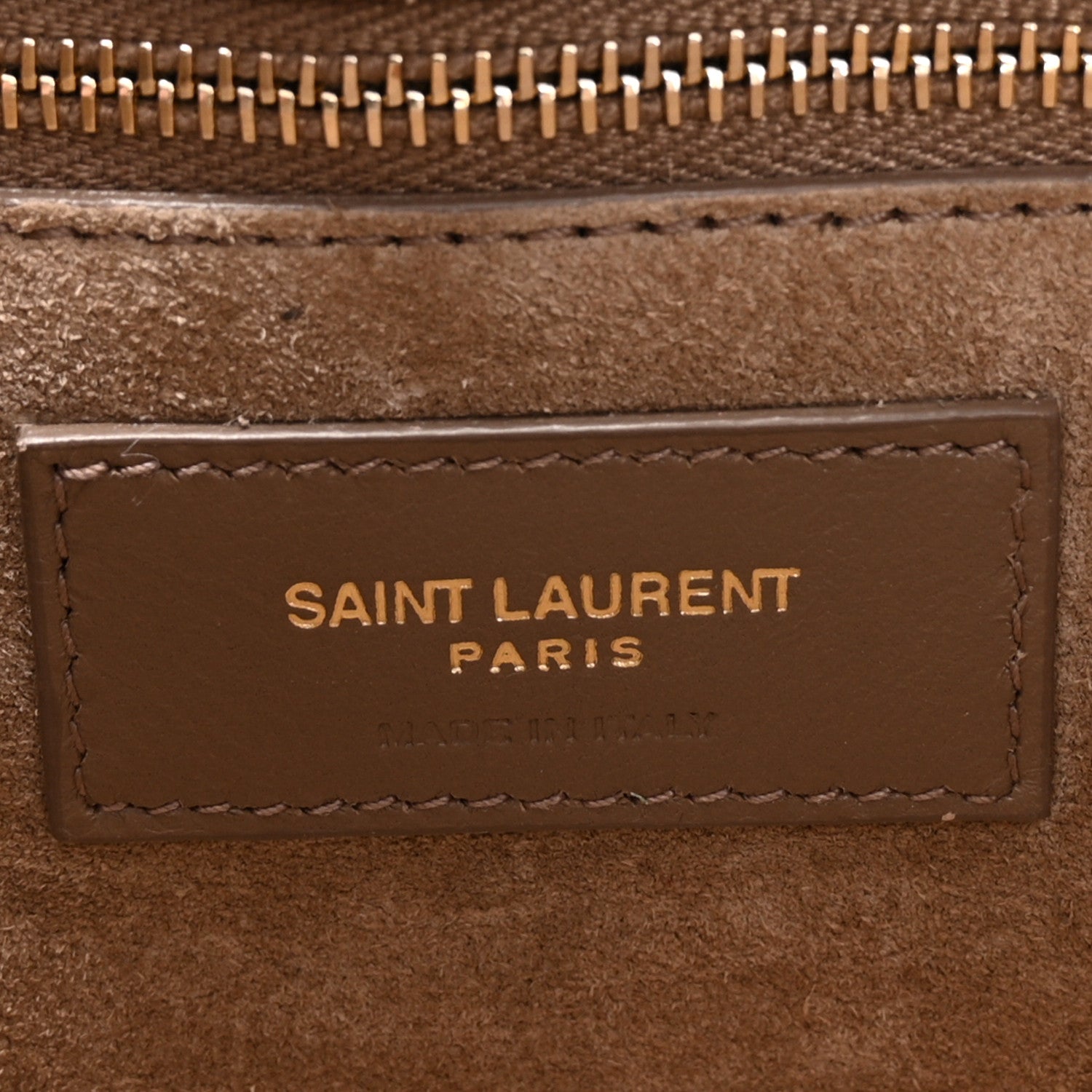 Saint Laurent Smooth Calfskin Le 5 A 7 Hobo Taupe 6 of 11