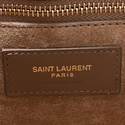 Saint Laurent Smooth Calfskin Le 5 A 7 Hobo Taupe 6 of 11