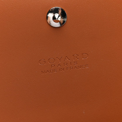 Goyard Goyardine Varenne Continental Wallet Black Gold 6 of 9