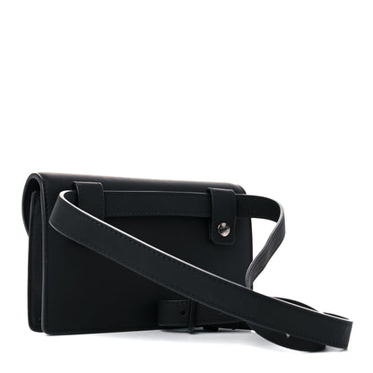 Christian Dior Ultra Matte Calfskin Saddle Belt Bag Black 3 of 14