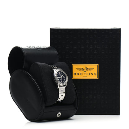 Breitling Stainless Steel 33mm Aeromarine Chronometer Automatic Watch Blue A77387 5 of 5