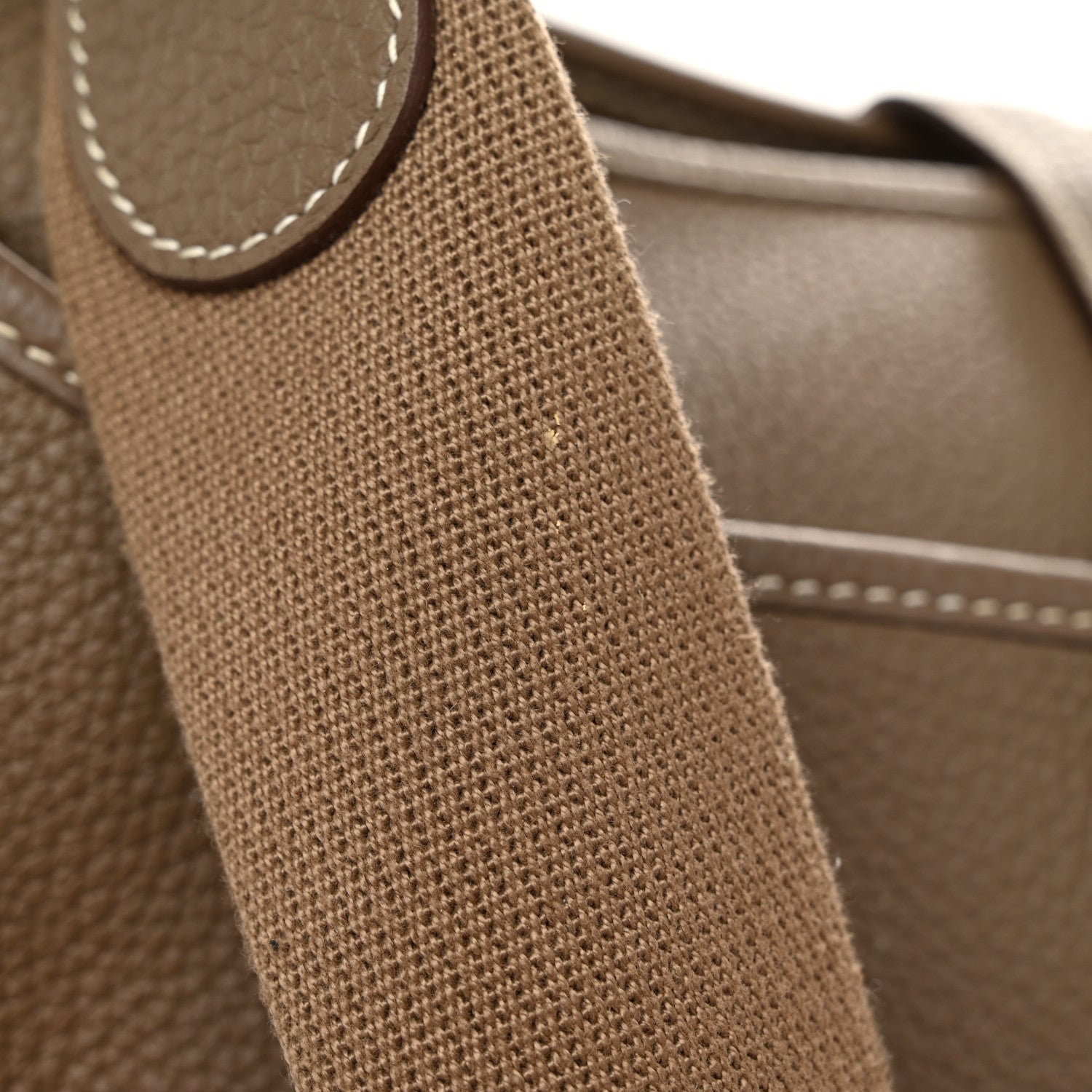 Hermes Taurillon Clemence Evelyne III PM Etoupe 12 of 12