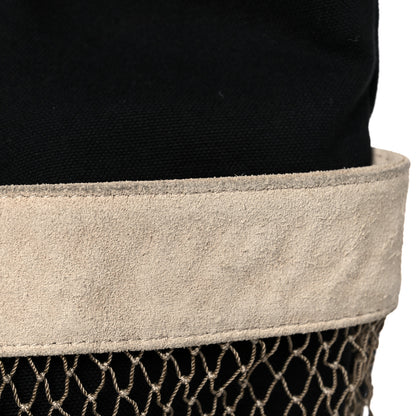 Chanel Canvas Cruise Rope Cabas Tote Black 12 of 13