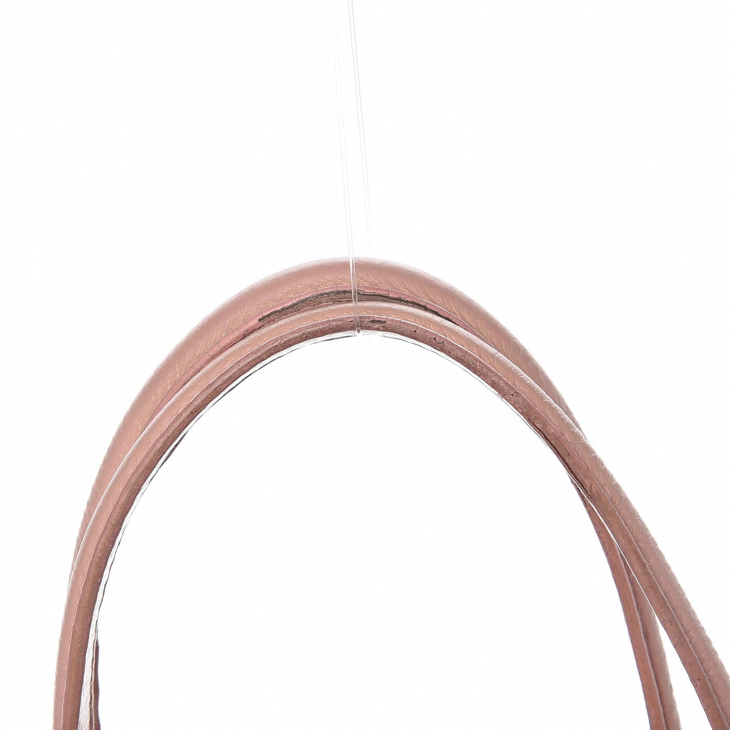 Calfskin Cannage Tote Rose Clair