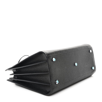 Saint Laurent Grained Calfskin Small Sac De Jour Black 4 of 11