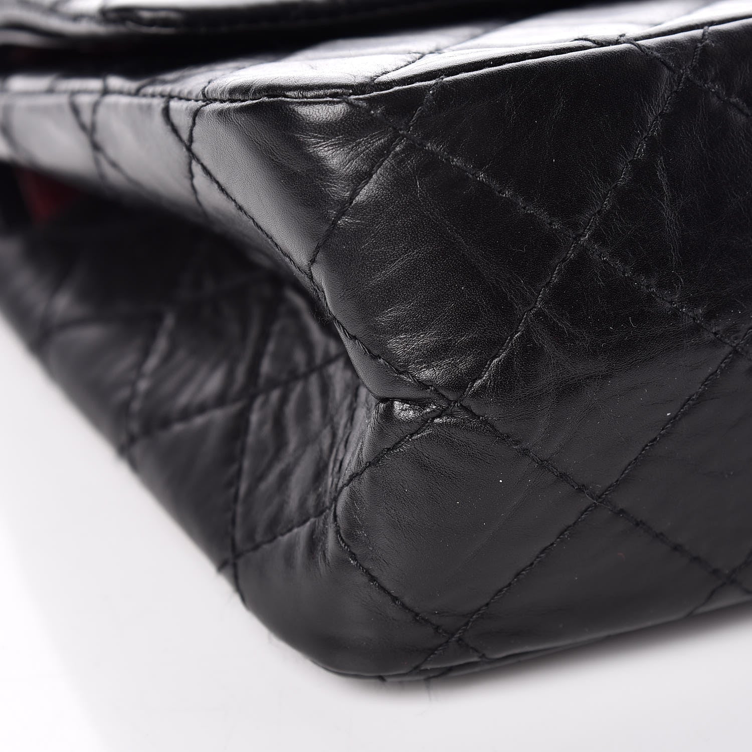 Chanel Aged Calfskin Quilted 2.55 Reissue 226 Flap Black 8 of 10