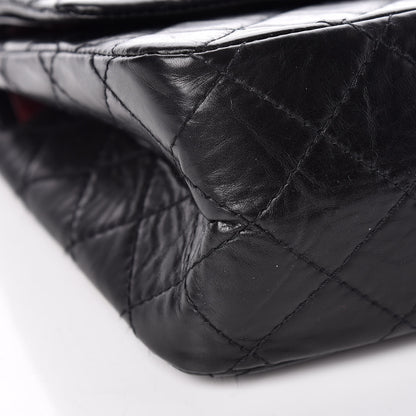 Chanel Aged Calfskin Quilted 2.55 Reissue 226 Flap Black 8 of 10