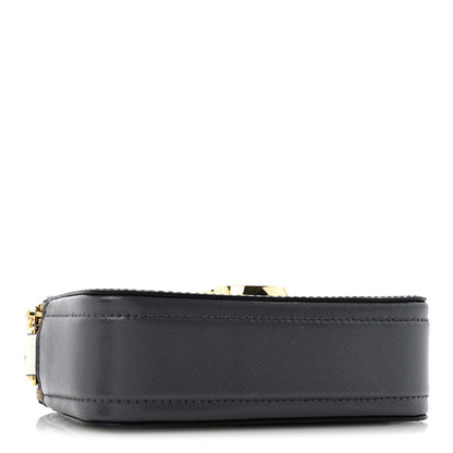 Marc Jacobs Saffiano Small Snapshot Camera Black Mulitcolor 4 of 10