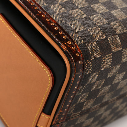 Louis Vuitton Transformed Damier Ebene Time Trunk Speedy Bandouliere 25 Black 9 of 11