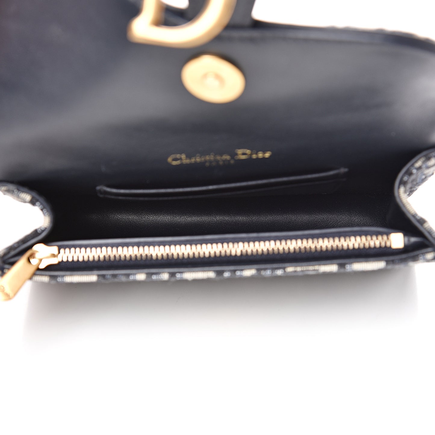 Oblique Saddle Belt Bag Blue
