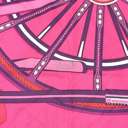 Hermes Silk Balade En Berline Scarf 90 5 of 6