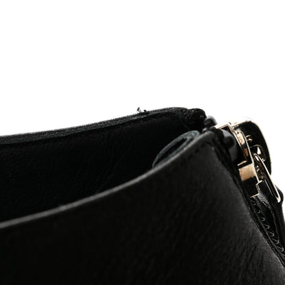 Chanel Buffalo Glitter Crystal Star Pumps 39 Black 11 of 12