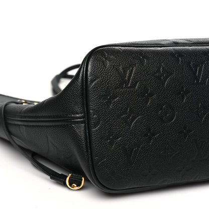 Louis Vuitton Empreinte Monogram Giant Neverfull MM Black 8 of 10