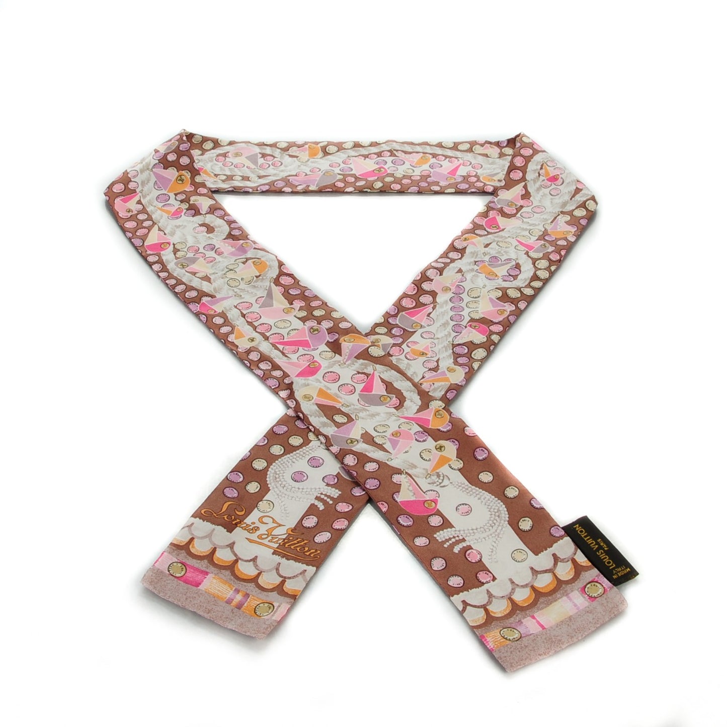 Silk Escale Bandeau Pink