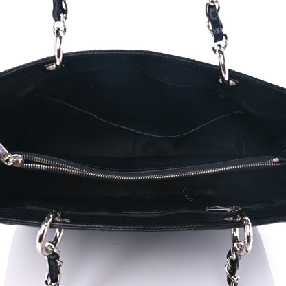 Chanel Caviar Quilted Grand Shopping Tote GST Black 5 of 9