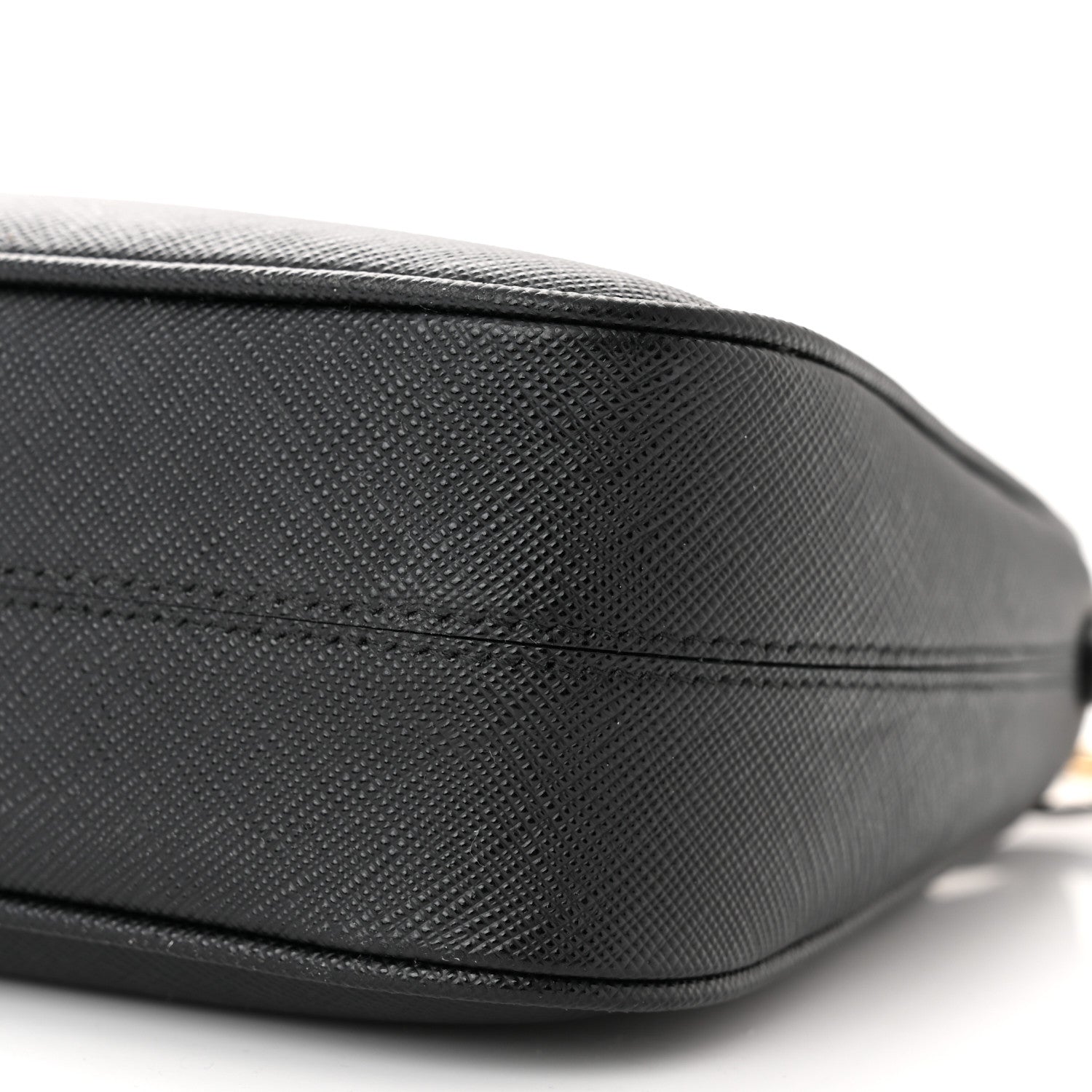 Prada Saffiano Lux Re-Edition 2005 Shoulder Bag Black 11 of 11