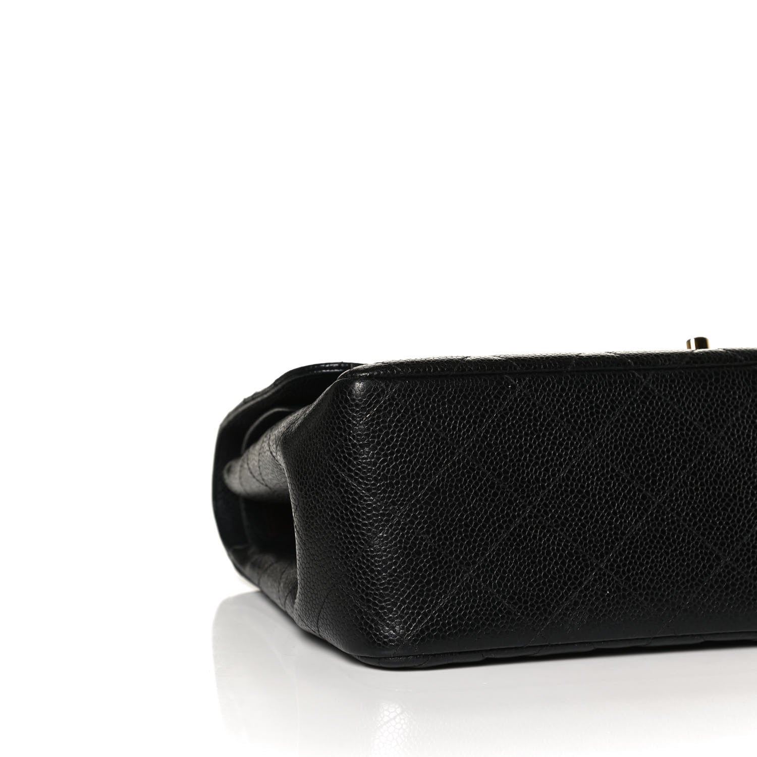 Chanel Caviar Quilted Jumbo Double Flap Black 10 of 13