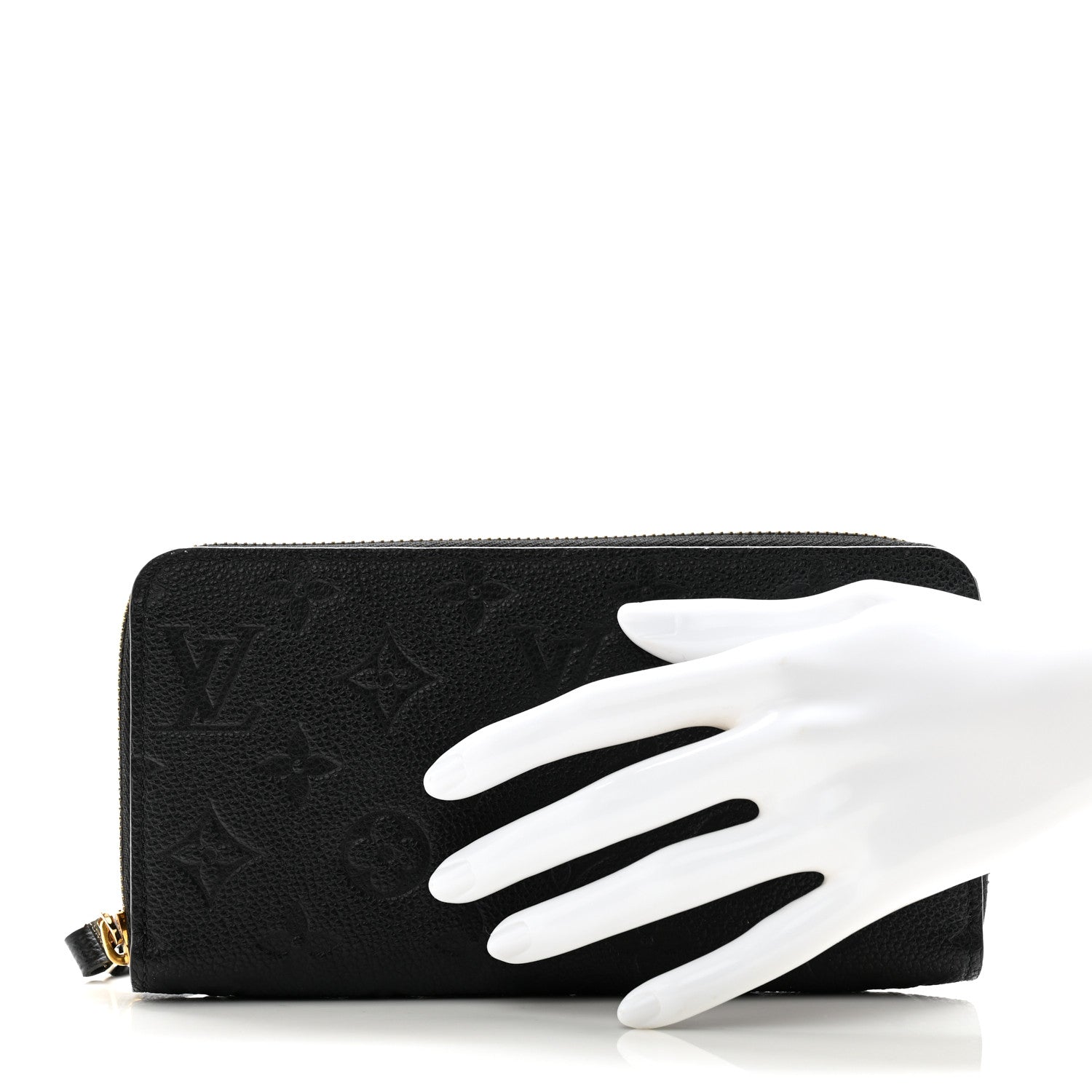 Louis Vuitton Empreinte Zippy Wallet Black 2 of 10