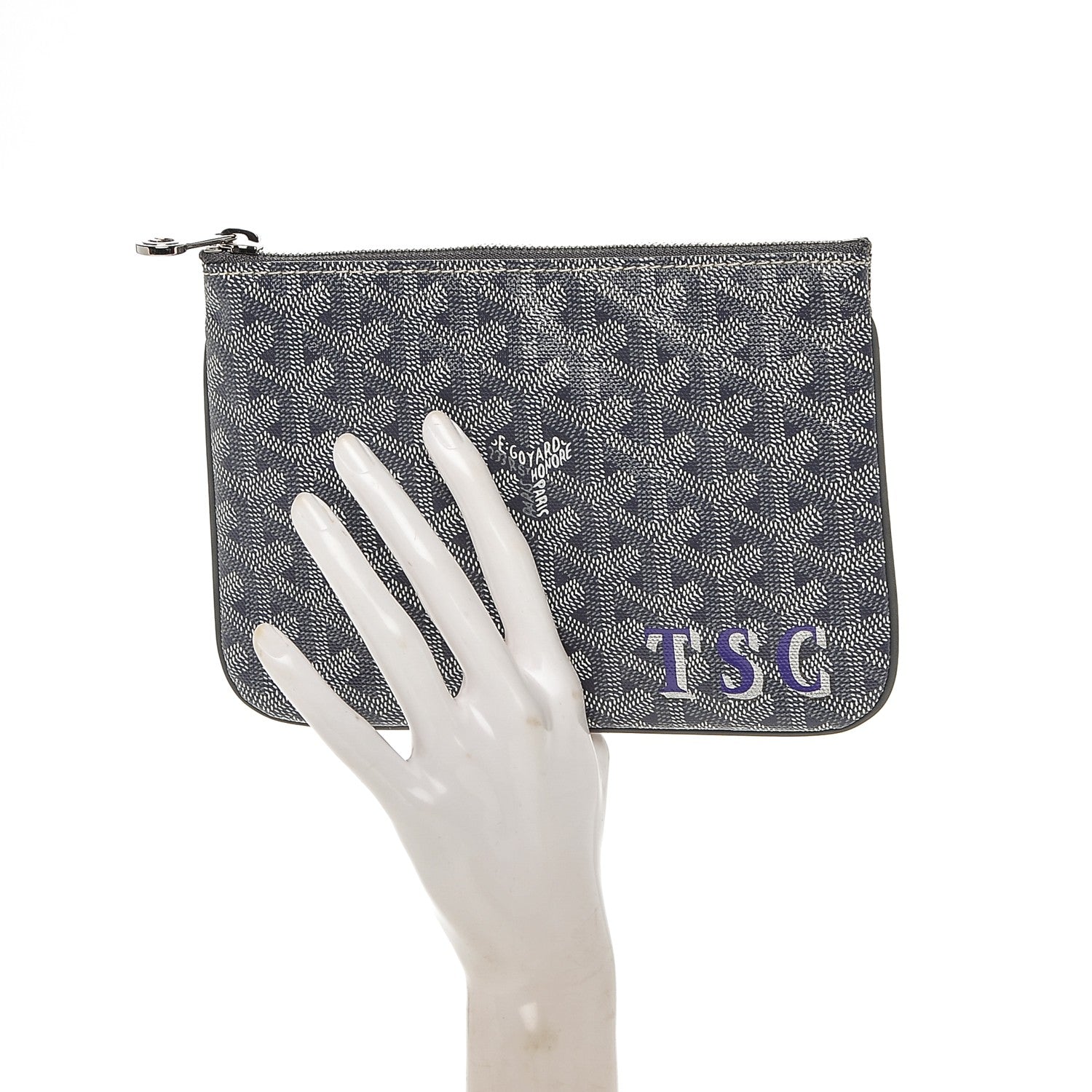Goyard Goyardine Senat Pochette PM Grey 2 of 6