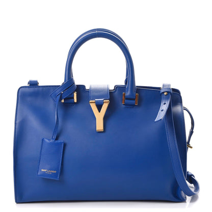 Saint Laurent Calfskin Small Classic Y Cabas Royal Blue 1 of 14