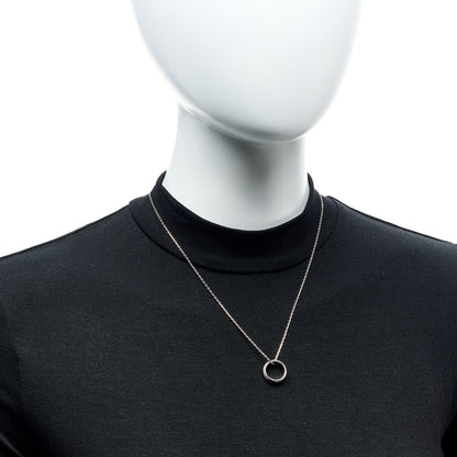 Damiani 18K White Gold Diamond Metropolitan Dream Pendant Necklace 2 of 8