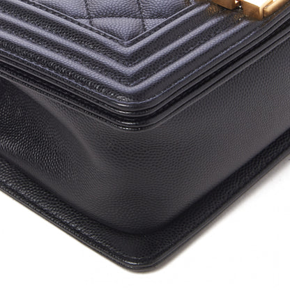 Chanel Caviar Quilted Small Boy Flap Black 5 of 10