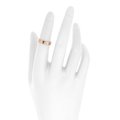 Cartier 18K Pink Gold 3.5mm LOVE Wedding Band Ring 49 4.75 2 of 4