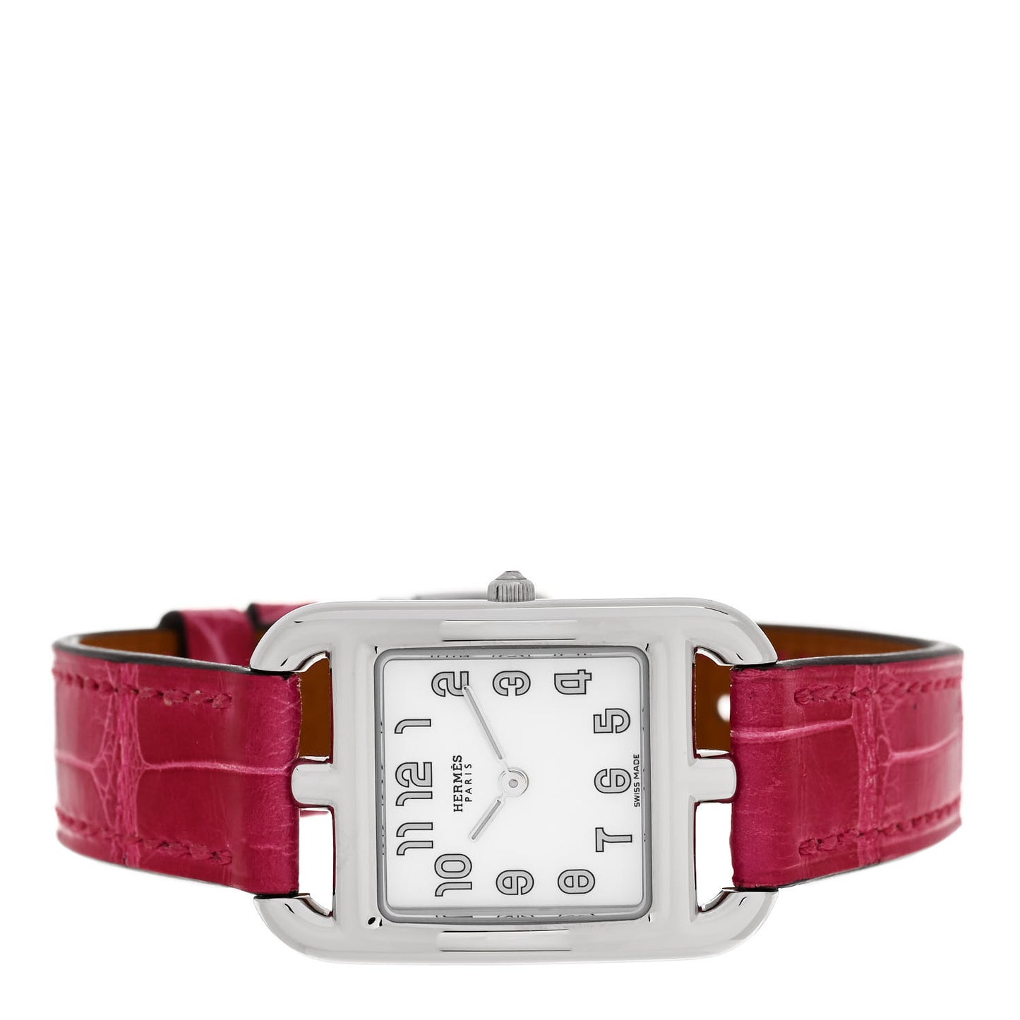 Stainless Steel Alligator 23mm Cape Cod Quartz Watch Framboise