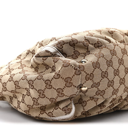 Gucci Monogram D Gold Tote  White 9 of 10