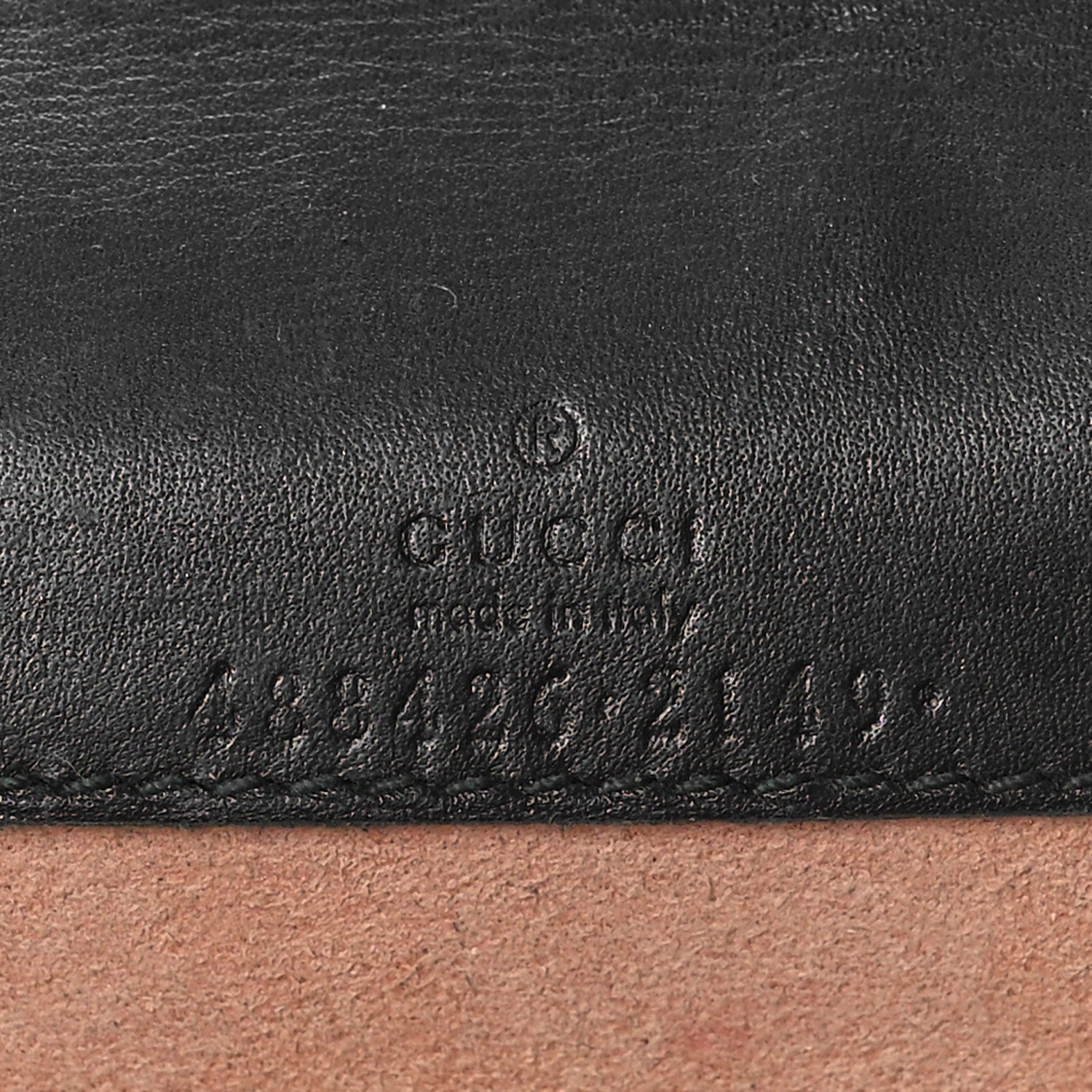 Gucci Calfskin Matelasse Mini Animal Studs GG Marmont Bag Black 6 of 11