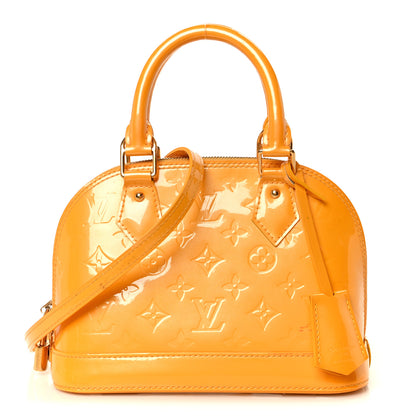 Louis Vuitton Vernis Alma BB Jaune Passion 1 of 12