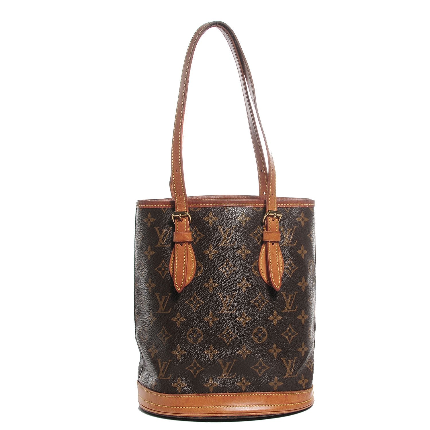 Louis Vuitton Monogram Petit Bucket 23 1 of 7