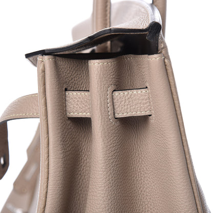 Hermes Togo Birkin 40 Gris Tourterelle 12 of 31