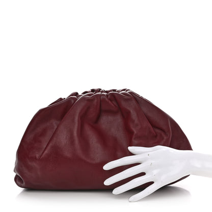 Bottega Veneta Smooth Butter Calf The Pouch Oversized Clutch Bordeaux 2 of 11