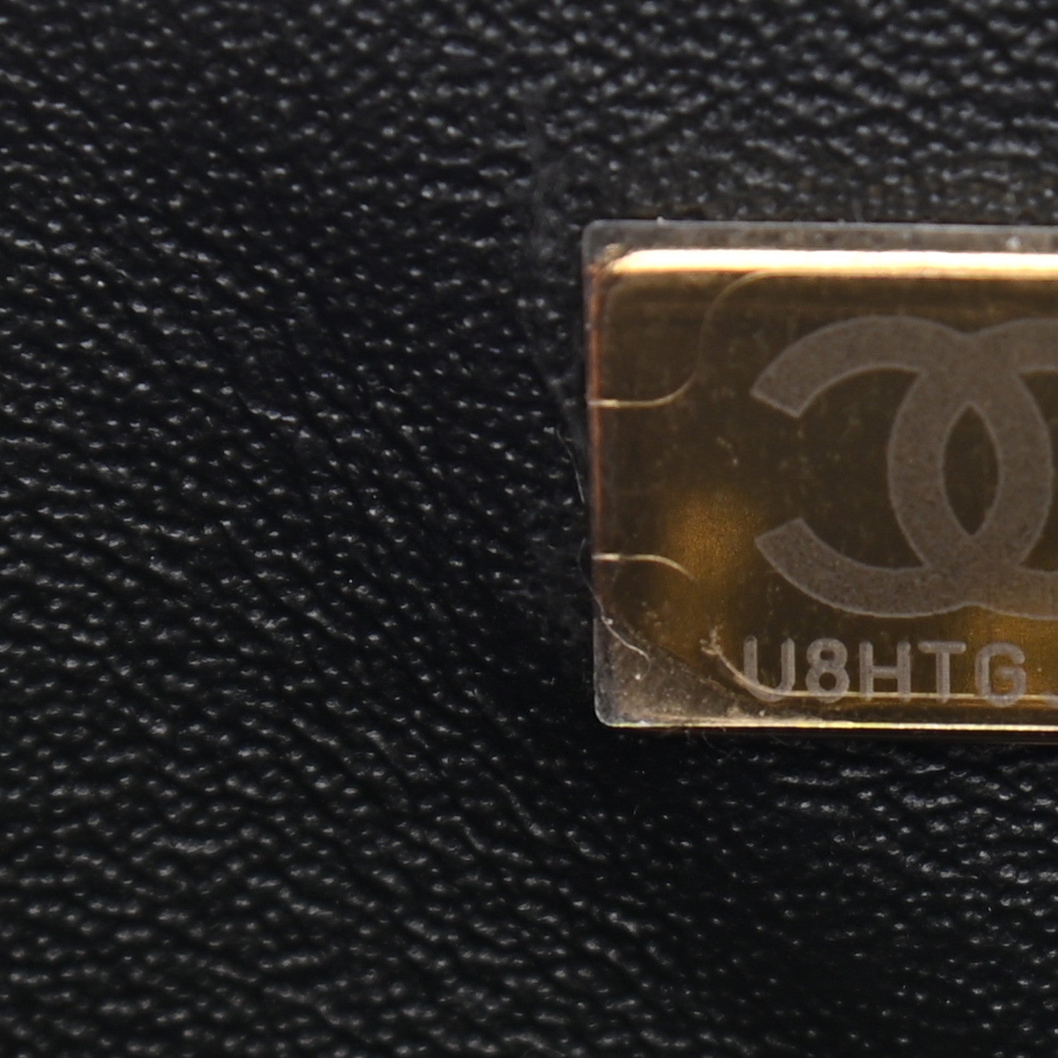 Chanel Lambskin Quilted Mini Top Handle Rectangular Flap Black 7 of 10