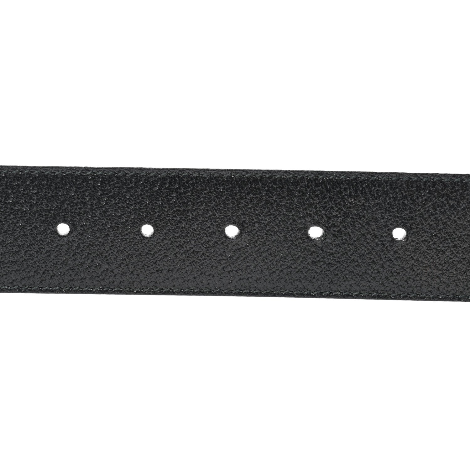 Gucci Textured Calfskin Double G 40mm Belt 90 36 Black 4 of 6
