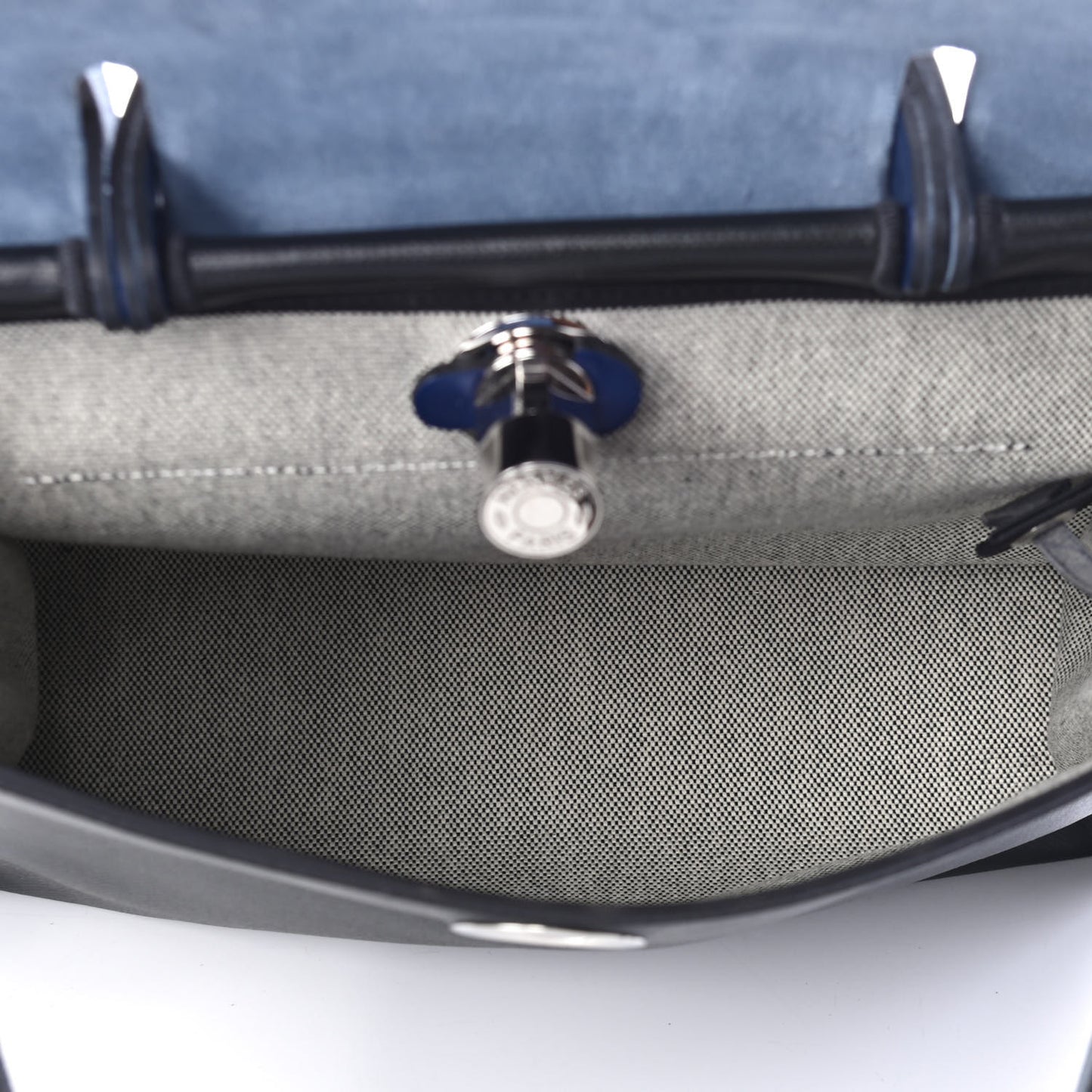 Toile H Berline Vache Hunter Herbag Zip PM 31 Bleu Encre Black