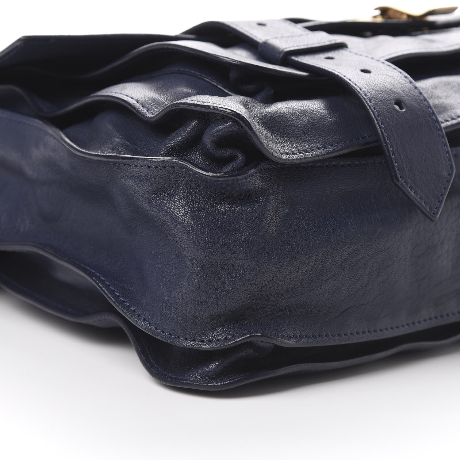 Proenza Schouler Lambskin Large PS1 Satchel Midnight 9 of 10