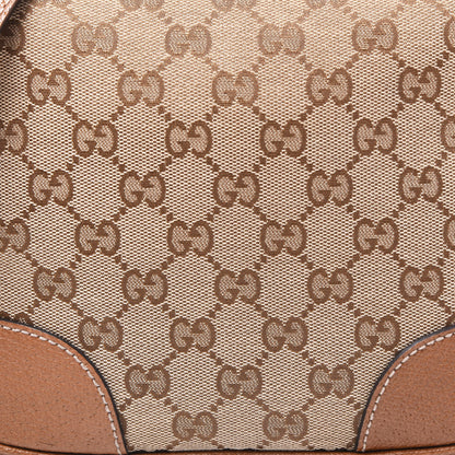 Gucci Monogram Mini Bree Messenger Bag Beige Tabacco 12 of 12