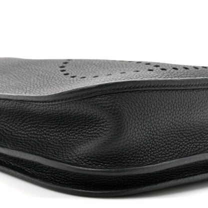 Hermes Taurillon Clemence Evelyne III PM Black 10 of 10