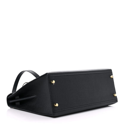 Hermes Epsom Kelly Sellier 32 Black 4 of 9