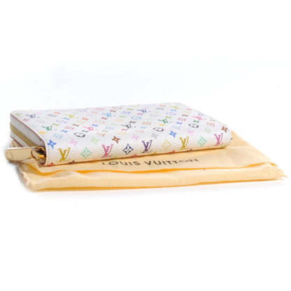 Louis Vuitton Monogram Multicolor Zippy Wallet White 4 of 7