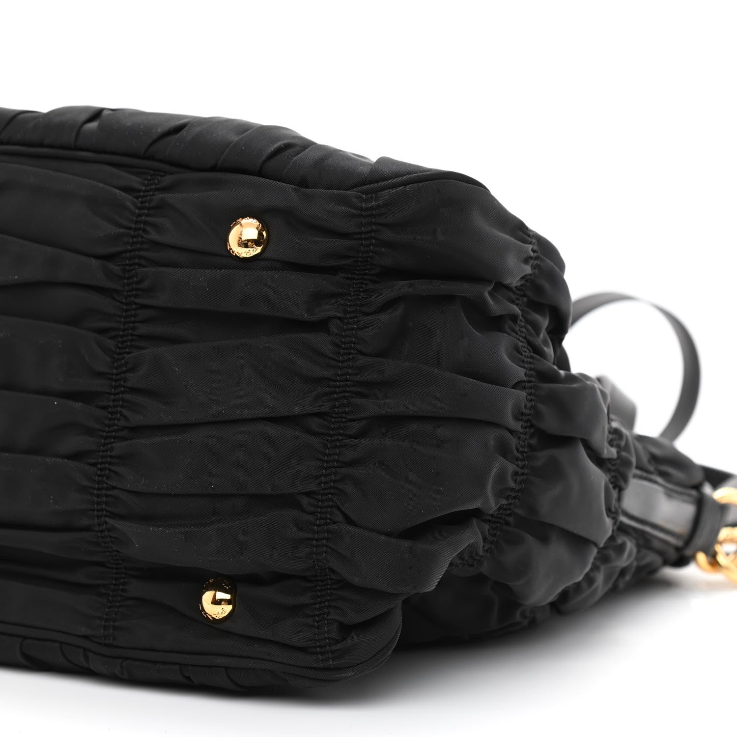 Prada Tessuto Nylon Gaufre Tote Black 11 of 11
