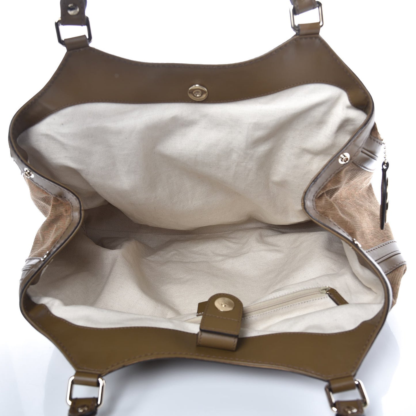 GG Corduroy Large Sukey Tote Brown