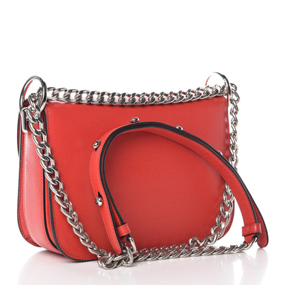 Prada Glace Calfskin Arcade Crossbody Bag Lacca 3 of 11