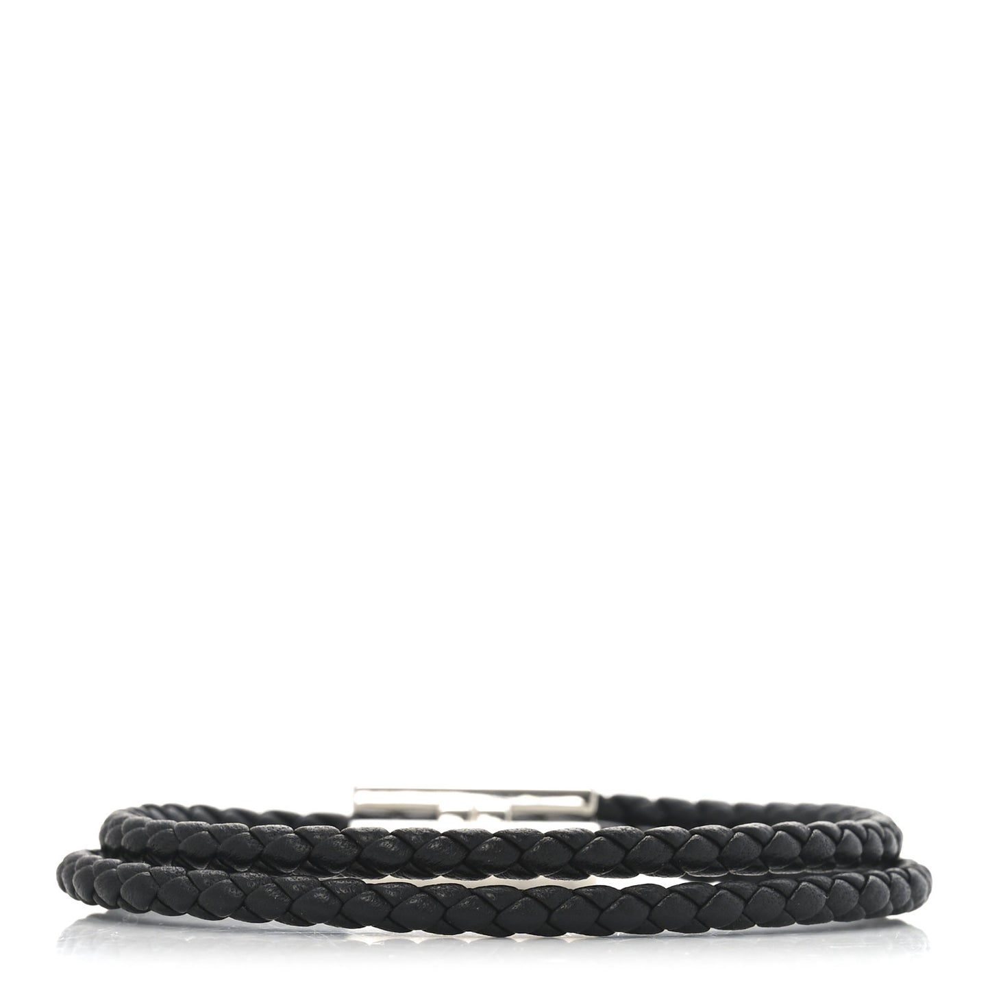 Swift Double Wrap Cord Tournis Tresse Bracelet  Black