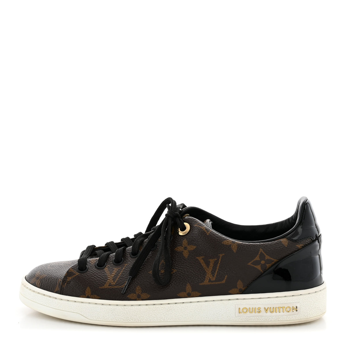 Patent Monogram Frontrow Sneakers 37