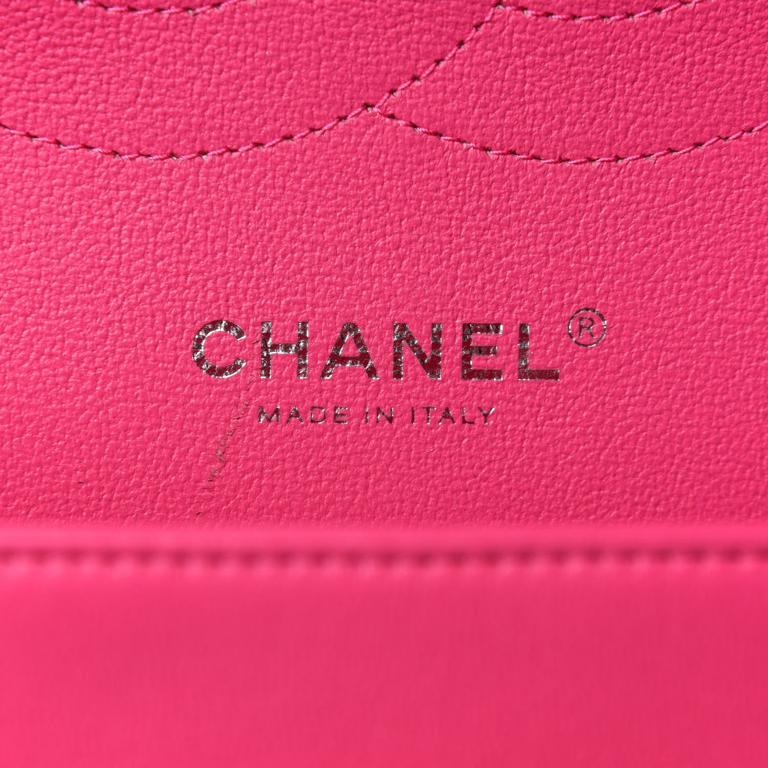 Chanel Lambskin Quilted Jumbo Double Flap Fuchsia 6 of 10