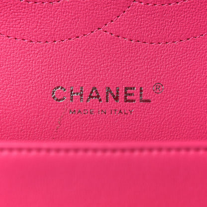 Chanel Lambskin Quilted Jumbo Double Flap Fuchsia 6 of 10
