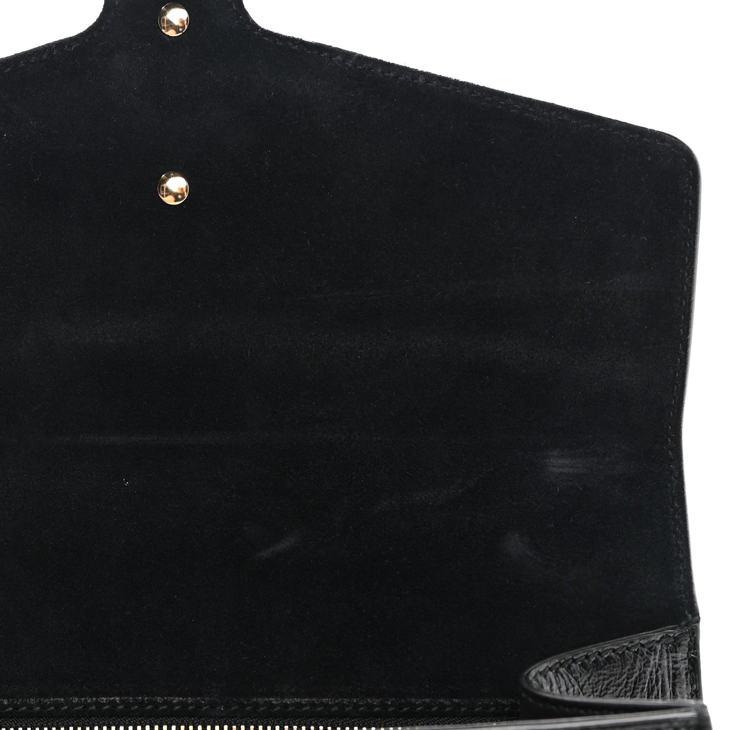 Gucci Calfskin Embroidered Small Sylvie Shoulder Bag Black 11 of 15